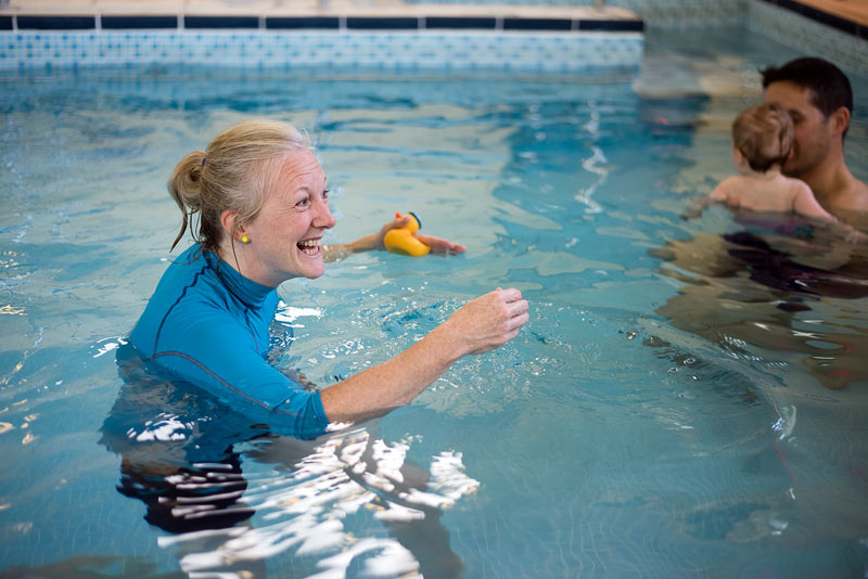 Fun classes teaching life saving skills in warm private pools