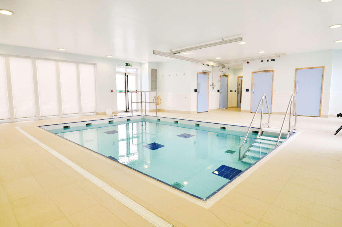 The pool at The Chilterns Neuro Centre, Wendover, Aylesbury, Buckinghamshire